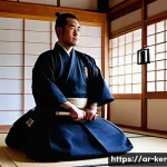 검도용 바닥재 선택 - **Prompt 1: Traditional Dojo Floor in Action**
    "A male Kendo practitioner, approximately 25-35 y...